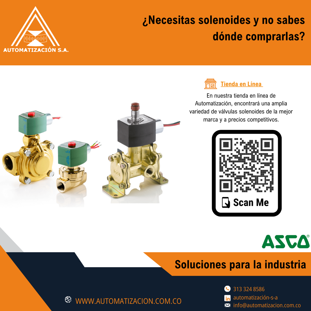 ¡ Encuentra Válvulas solenoides en nuestra tienda en línea !