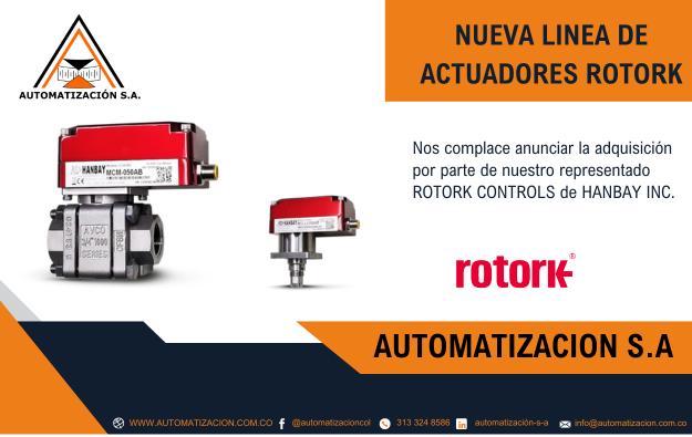 Nueva Linea De Actuadores Rotork